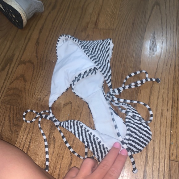 Revolve Tularosa String Bikini Bottoms Striped - Picture 5 of 5